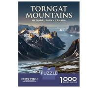 1000 Piece Jigsaw Puzzles for Teenagers Jigsaw Torngat Mountains National Park, Canada Jigsaws for Adults Family Games Home Decoration Help The Brain Exercise 38x26cm/1000pcs