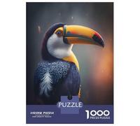 1000 Piece Jigsaw Puzzles for Teenagers Jigsaw Toucan Bird Animals Puzzles for Adults Toy Wall Decor Stress Reliever Unique Birthday And Gifts 38x26cm/1000pcs