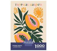 1000 Piece Jigsaw Puzzles for Teenagers Jigsaw Tropical Garden California Jigsaw Puzzle Brain Teaser Game Home Decoration Deal As Gifts for The Whole Family 38x26cm/1000pcs