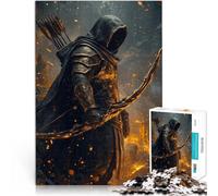 1000 Piece Jigsaw Puzzles for teenagers Jigsaw Undead Archer Schwierig Schwer Geschenke für Freunde und Familie52x38cm