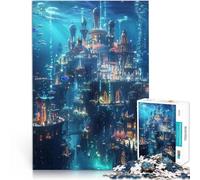 1000 Piece Jigsaw Puzzles for teenagers Jigsaw Underwater Kingdom Oceania Hands-on-Spiel Gutes Geschenk75x50cm