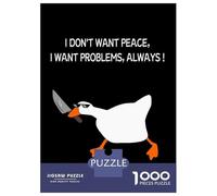 1000 Piece Jigsaw Puzzles for Teenagers Jigsaw Untitled Goose Crazy 2 Jigsaw for Adults Hands-on Game But Fun And Humorous Help The Brain Exercise 70x50cm/1000pcs