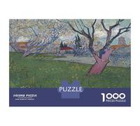 1000 Piece Jigsaw Puzzles for Teenagers Jigsaw Van Gogh Orchards in Arles Adult Puzzles Relax Games Presents for Women Help The Brain Exercise 52x38cm/1000pcs