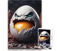 1000 Piece Jigsaw Puzzles for Teenagers Jigsaw Very Angry Egg Beautiful Design Game Difficult Hard Art Work Gift Size 38x26cm