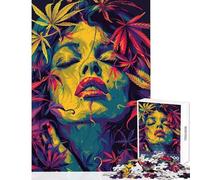 1000 Piece Jigsaw Puzzles for Teenagers Jigsaw Weed III Educational Games A Work of Art DIY Toys with Matching Poster And Trivia Sheet (38X26CM)