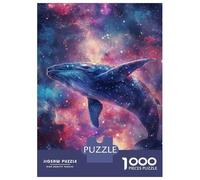 1000 Piece Jigsaw Puzzles for Teenagers Jigsaw Whale in The Cosmos -7 Teenager Puzzles Relaxing Games For Family Fun Deal As Gifts for The Whole Family 70x50cm/1000pcs