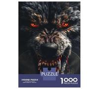 1000 Piece Jigsaw Puzzles for Teenagers Jigsaw Wild Wolf Jigsaw Hands-on Game Hand Speed Race Deal As Gifts for The Whole Family 38x26cm/1000pcs