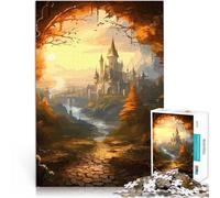 1000 Piece Jigsaw Puzzles for teenagers Jigsaw Wilderness Landscapes Familienspaß Verbessern Sie das Gedächtnis38x26cm