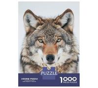 1000 Piece Jigsaw Puzzles for Teenagers Jigsaw Wolf Face Puzzles for Adults Toy Wall Decor Stress Reliever Unique Birthday And Gifts 52x38cm/1000pcs