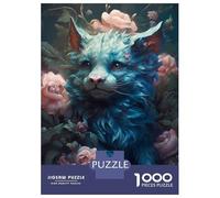 1000 Piece Jigsaw Puzzles for Teenagers Jigsaw Wolf Jigsaw Hands-on Game Hand Speed Race Deal As Gifts for The Whole Family 70x50cm/1000pcs