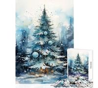 1000 Piece Jigsaw Puzzles for Teenagers Jigsaw Yuletide Tranquility Educational Toy Gifts Ideas Hands-on Game Artists Collection, Fine Art Size 38x52cm