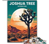1000 Piece Jigsaw Puzzles for Teenagers Joshua Tree, Toys Educational Games Stress Relieving Parent-child Interaction 26x38cm