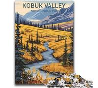 1000 Piece Jigsaw Puzzles for Teenagers Kobuk Valley National Park Adult Puzzles,Challenging Game Gifts for Is Ideal As A Gift for The Whole Family (50x75cm)