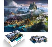 1000 Piece Jigsaw Puzzles for teenagers Land of the Gods Familienspiel für und Die Liebe zwischen Paaren stärken52x38cm