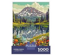 1000 Piece Jigsaw Puzzles for Teenagers Lassen Volcanic National Park Puzzle for Adults Brain Teaser Game Birthday Present Help The Brain Exercise 52x38cm/1000pcs