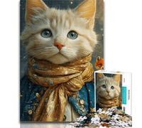 1000 Piece Jigsaw Puzzles for Teenagers Little Prince Cat Puzzles,Educational Games Home Decoration Birthday Present, Gifts, Wall Art 50x75cm