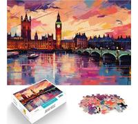 1000 Piece Jigsaw Puzzles for teenagers London at sunset Lernspiele DIY Spielzeug Tolle Geschenke und Spielzeuge38x26cm