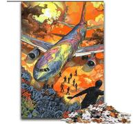 1000 Piece Jigsaw Puzzles for Teenagers Lost Plane,Challenging To Complete But Fun And Humorous Birthday Present,Gifts,Wall Art 38x26cm