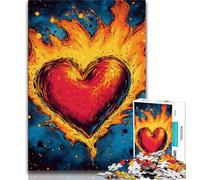 1000 Piece Jigsaw Puzzles for Teenagers Love Oil Painting, Train Your Brain And Hands,gifts for Friends And Family for Age 14 38x26cm