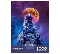1000 Piece Jigsaw Puzzles for Teenagers Lunar Solitude Puzzles for Adults Brain Teaser Game Pattern Assembly for Birthday, Chrismas 38x26cm/1000pcs