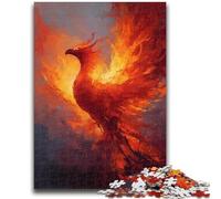 1000 Piece Jigsaw Puzzles for Teenagers Magic Phoenix Challenging To Complete But Fun And Humorous with Matching Poster And Trivia Sheet 50x75cm