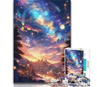 1000 Piece Jigsaw Puzzles for Teenagers Magical Anime Overflowing 1000 Piece Puzzle,for Educational Game Challenge Toy Deal As Gifts for The Whole Family (size 38x26cm)