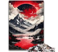 1000 Piece Jigsaw Puzzles for Teenagers Magical Mount Fuji 1000 Piece Jigsaw,Birthday Present, Gifts, Wall Art for Age 14 Years Up (50x75cm)