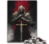 1000 Piece Jigsaw Puzzles for Teenagers Medieval Knights Adult Puzzles,Learning Educational Toys Family Games Unique Birthday And Gifts (50x75cm)