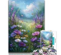 1000 Piece Jigsaw Puzzles for Teenagers Mesmerizing Watercolor Painting,Toys Educational Games Stress Relieving Artists Collection,Fine Art 38x26cm