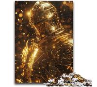 1000 Piece Jigsaw Puzzles for Teenagers Mighty Medieval Knight Adult Puzzles,Learning Educational Toys Family Games Unique Birthday And Gifts (50x75cm)