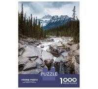 1000 Piece Jigsaw Puzzles for Teenagers Mistaya Canyon Canada Jigsaw for Adults DIY Toys Pattern Assembly Help The Brain Exercise 38x26cm/1000pcs