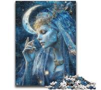 1000 Piece Jigsaw Puzzles for Teenagers Moon Goddess Adult Puzzles,Stress Reliever Difficult Challenge Unique Home Decor And Gifts (50x75cm)