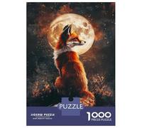1000 Piece Jigsaw Puzzles for Teenagers Moonlit Fox -14 Puzzle for Adults Relax Games Perfect Decoration Deal As Gifts for The Whole Family 38x26cm/1000pcs