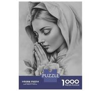 1000 Piece Jigsaw Puzzles for Teenagers Mother Mary Puzzle for Adults Hands-on Game Wall Decoration Unique Birthday And Gifts 38x26cm/1000pcs