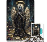 1000 Piece Jigsaw Puzzles for Teenagers Mysterious Elf Girl Teenager Jigsaw,Birthday Present, Gifts, Wall Art for Age 14 Years Up 26x38cm