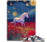1000 Piece Jigsaw Puzzles for Teenagers Mysterious Unicorn 1000 Pieces for Adults,Fun Activity for Home, Rainy Days Toys, Birthday Gifts (38x26cm)
