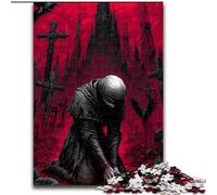 1000 Piece Jigsaw Puzzles for Teenagers Mysterious Warrior, Learning Educational Is Ideal As A Gift for The Whole Family (Size 50x75cm)