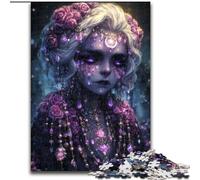 1000 Piece Jigsaw Puzzles for Teenagers Mystical Spirit Girl, for 14+ Challenging Game As A Gift for The Whole Family And Friends (Size 26x38cm)