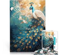 1000 Piece Jigsaw Puzzles for teenagers Mythical Peacock Lernspiele Heimdekoration Verbessern Sie das Gedächtnis38x26cm