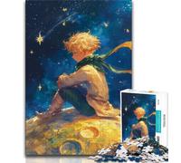 1000 Piece Jigsaw Puzzles for Teenagers Night Sky The Little Prince Adult Puzzles,Challenging Game Gifts for Is Ideal As A Gift for The Whole Family 75x50cm