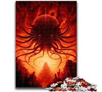 1000 Piece Jigsaw Puzzles for Teenagers Octopus Monster Adult Puzzles,Challenging Game Gifts for Is Ideal As A Gift for The Whole Family (50x75cm)