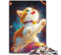 1000 Piece Jigsaw Puzzles for Teenagers Orange Cat Baby 1000 Pieces for Adults,Fun Activity for Home, Rainy Days Toys, Birthday Gifts (50x75cm)