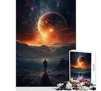 1000 Piece Jigsaw Puzzles for Teenagers Outer Space Dreams Jigsaw Puzzles for Teenagers Stress Reliever for Birthday, Chrismas Birthday Present, Gifts, (50x75cm)