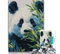 1000 Piece Jigsaw Puzzles for Teenagers Panda Art Puzzles for Teenagers,Decompressing Intellectual Educational Toy Birthday Gift (size 75x50cm)