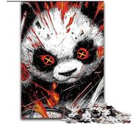 1000 Piece Jigsaw Puzzles for Teenagers Panda, Toys Educational Games Stress Relieving Great Gifts And Toys (Size 26x38cm)