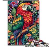 1000 Piece Jigsaw Puzzles for Teenagers Parrot, Educational Toys for Is Ideal As A Gift for The Whole Family for And 14 Years Old (Size 26x38cm)