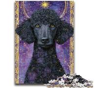 1000 Piece Jigsaw Puzzles for Teenagers Poodle 1000 Pieces for Adults,Quiz Game Wall Decoration Unique Birthday And Xmas Gifts (50x75cm)