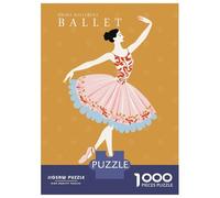 1000 Piece Jigsaw Puzzles for Teenagers Prima Ballerina Ballet Adult Jigsaw Puzzle Brain Teaser Game Difficult Challenge Unique Birthday And Gifts 70x50cm/1000pcs