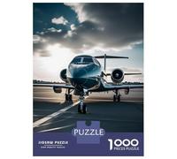 1000 Piece Jigsaw Puzzles for Teenagers Private Jet Life Jigsaw for Adults Relax Games Hand Speed Race Deal As Gifts for The Whole Family 38x26cm/1000pcs