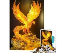 1000 Piece Jigsaw Puzzles for Teenagers Prosperity Phoenix Figurine Puzzle for Adults Family Games Enhance Memory Unique Birthday And Gifts (Size 38x52cm)